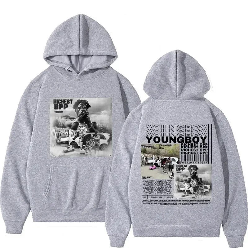 RapperNew Album Graphic Hoodies Men Hip Hop F