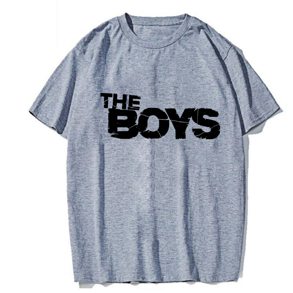 The Boys Superhero Series Loose Short Sleeve T-Shirt