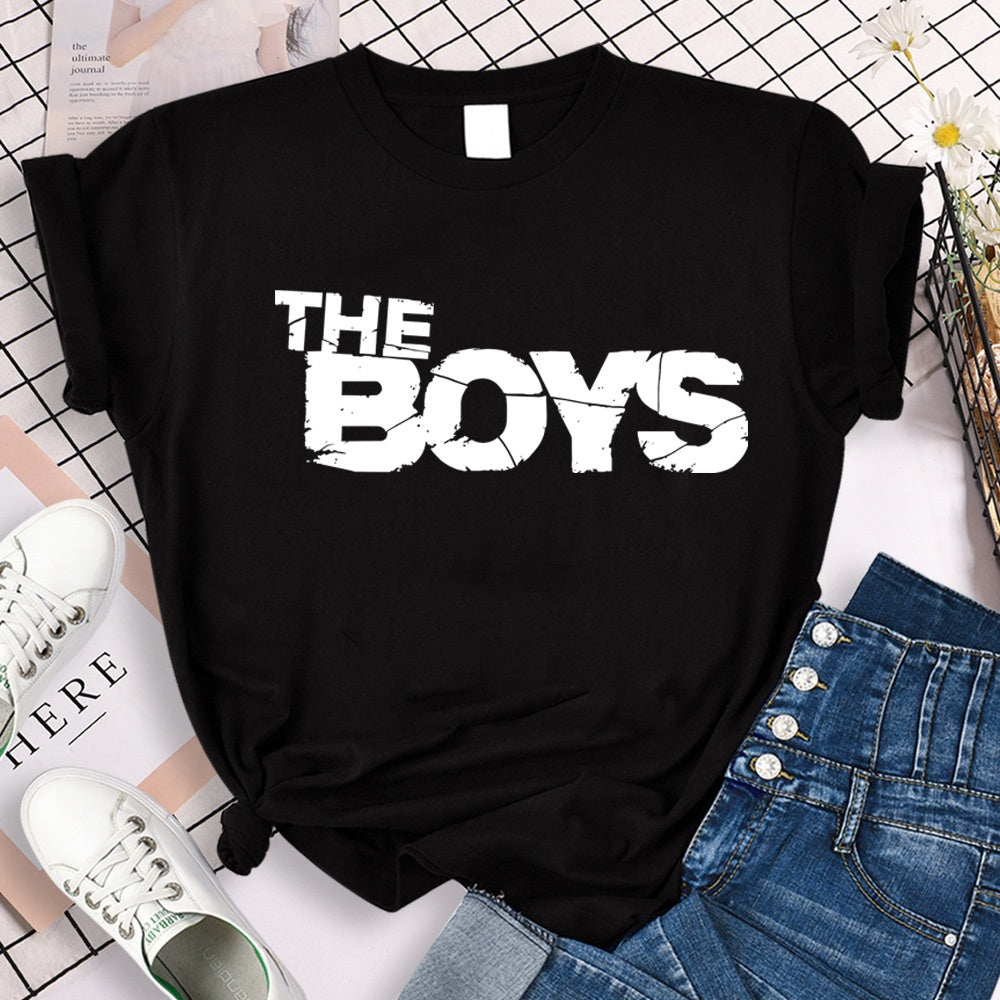 The Boys Superhero Series Loose Short Sleeve T-Shirt