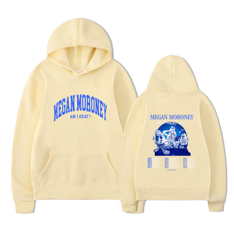 Am I Okay Tour Hoodies Megan Moroney Printing