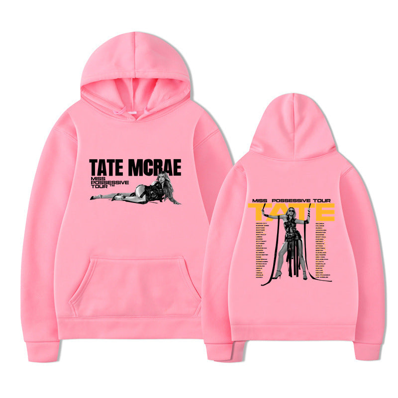 Tate McRae Miss Possessive Tour Hoodies Men Women Fashion