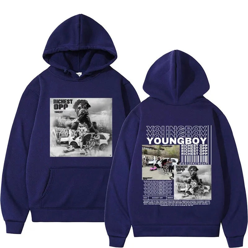 RapperNew Album Graphic Hoodies Men Hip Hop F