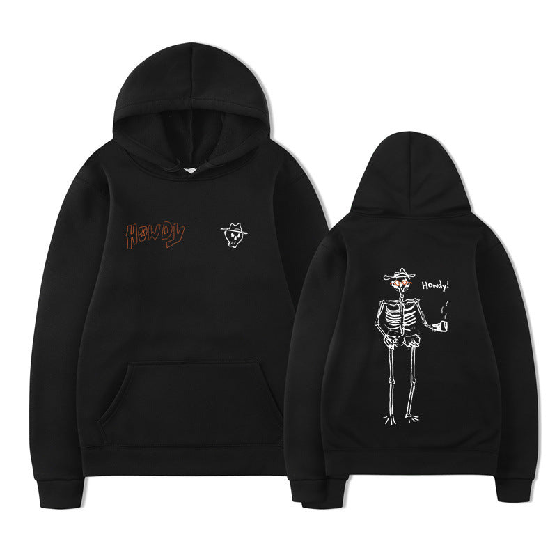 New Style Hoodie for Young Boys with No More Broken Prints, Men's Hip Hop Fashion