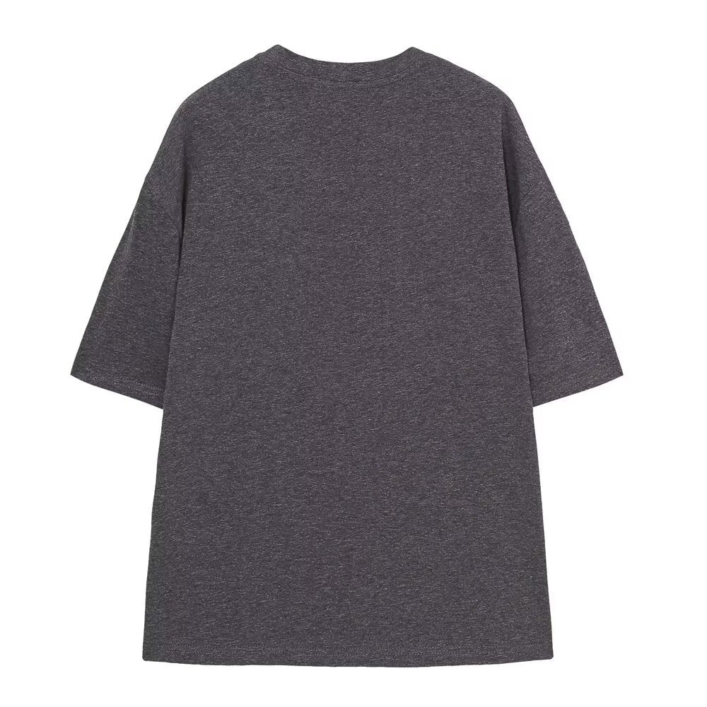 Versatile girls' women's printed T-shirt