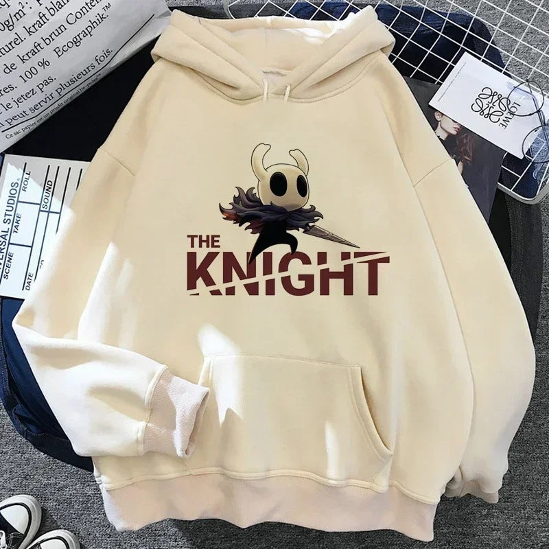 Hollow Knight Hoodies Men Korea Ulzzang Grunge Y2k Aesthetic
