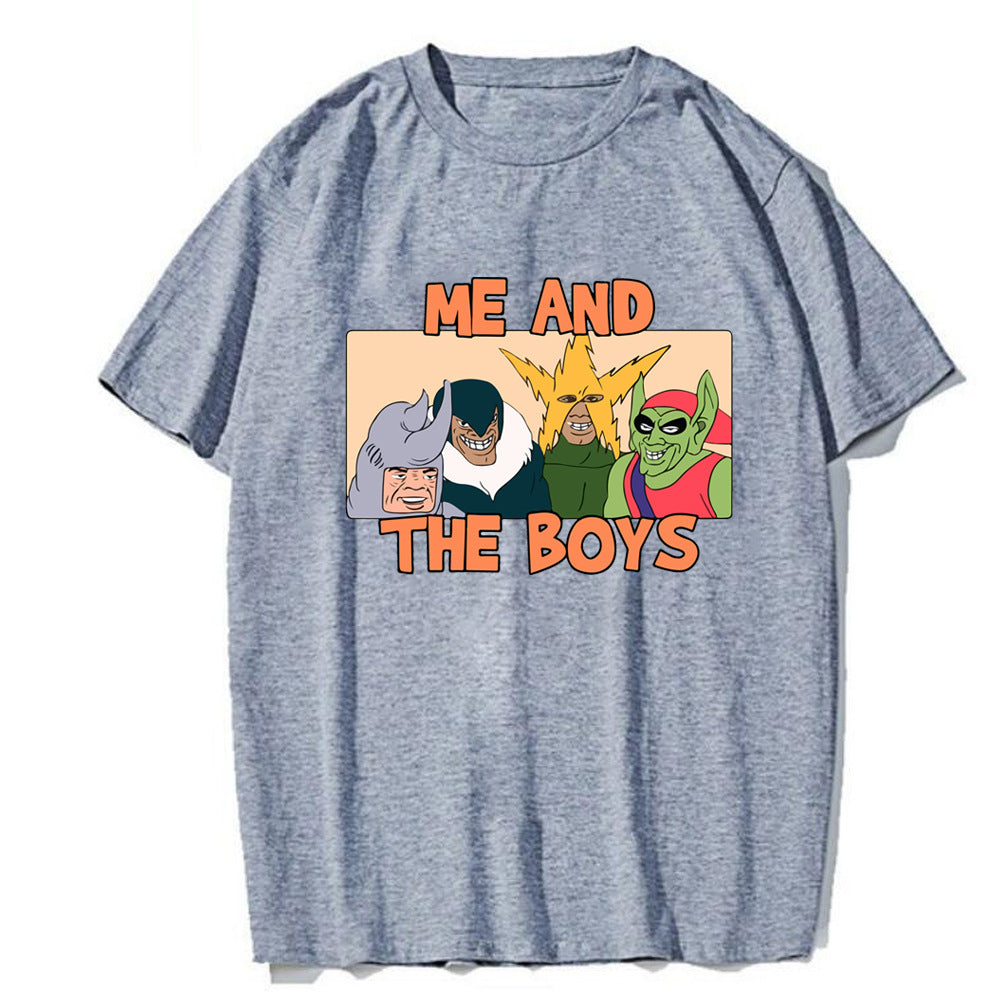Me And The Boys Loose Short Sleeve T-Shirt