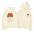 Style Hooded Sweatshirt for Teen Girls, Fleece-Lined, Loose Casual Hoodie Outwear for Middle and High School Students