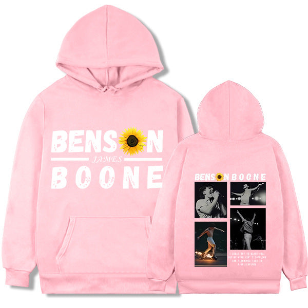 Benson Boone Hoodies Fireworks & Rollerblades  Tour Pull