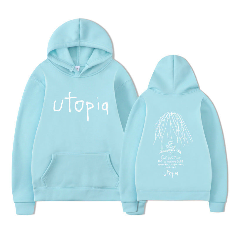 Raper Cactus Jack bluzy z kapturem męskie damskie Hoodies