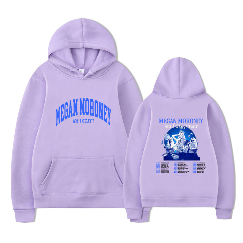Am I Okay Tour Hoodies Megan Moroney Printing