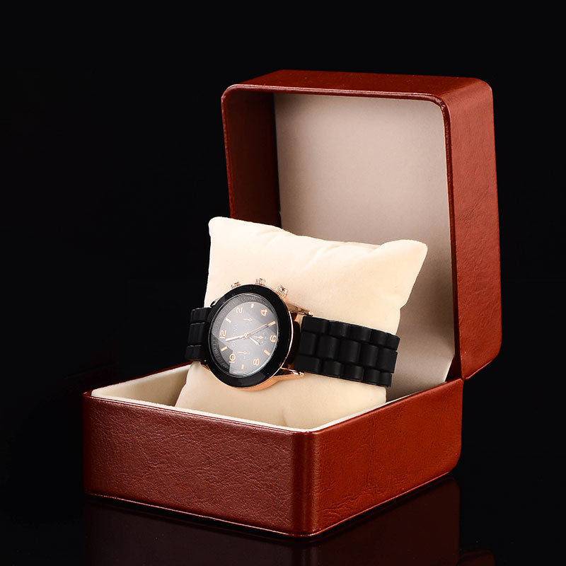 Anise Gold Edge Watch Box With Lights Watch Storage Box Watch Box Brand Watch Box Watch Gift Box