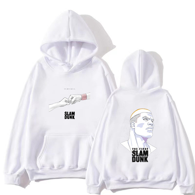 Mens Hooded Sweater New Japanese Anime Dunk Master Cross Border American Long Sleeve Sweatshirt
