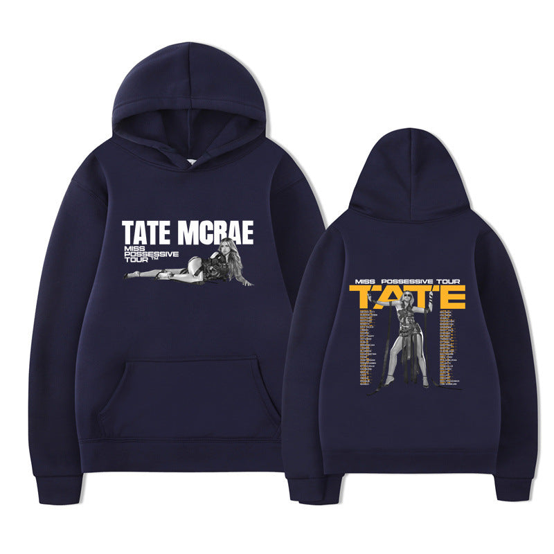 Tate McRae Miss Possessive Tour Hoodies Men Women Fashion