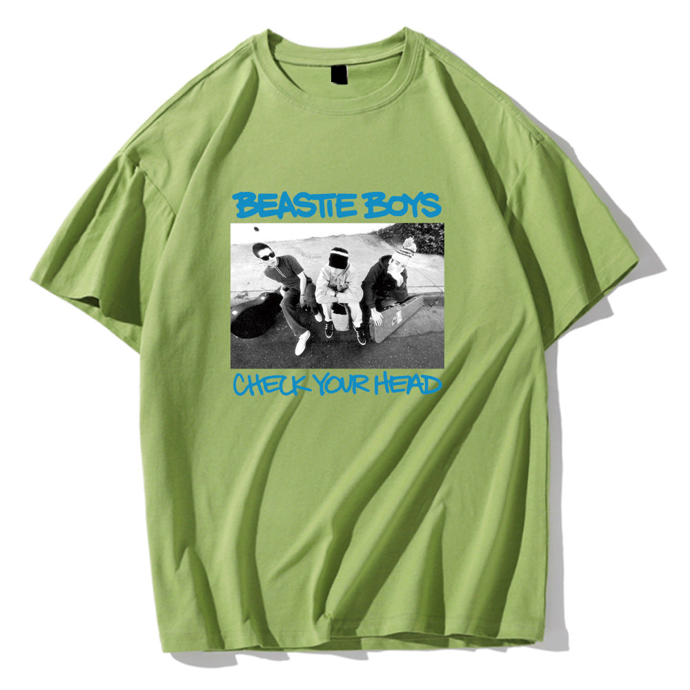 Beastie Boys Check Your Head Hip Hop Versatile Short Sleeve T-Shirt