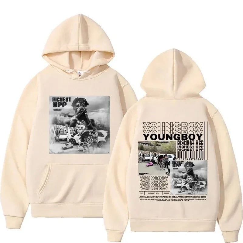 RapperNew Album Graphic Hoodies Men Hip Hop F