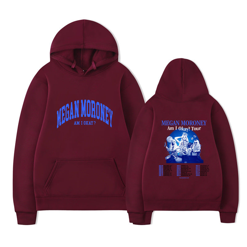 Am I Okay Tour Hoodies Megan Moroney Printing