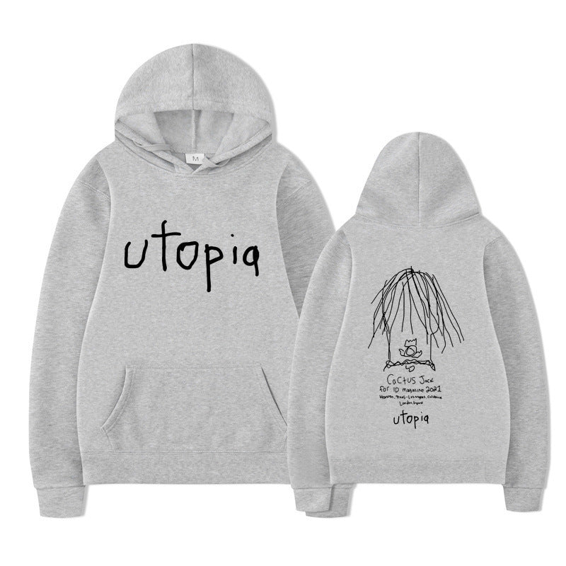 Raper Cactus Jack bluzy z kapturem męskie damskie Hoodies