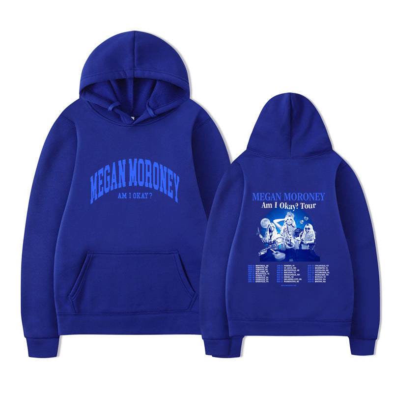 Am I Okay Tour Hoodies Megan Moroney Printing