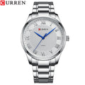Men's Watch Business Steel Band Watch Fashion Casual Quartz Watch