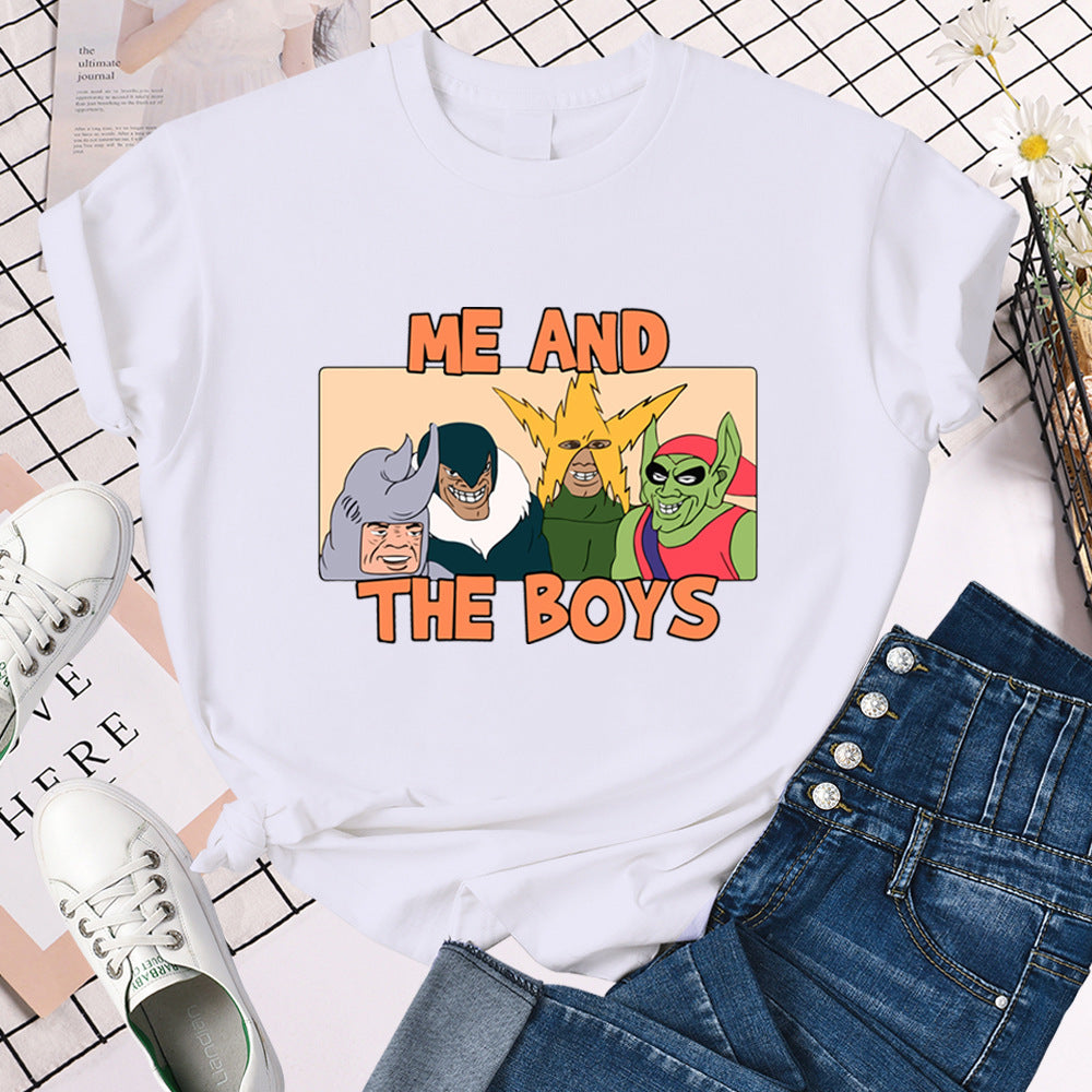 Me And The Boys Loose Short Sleeve T-Shirt