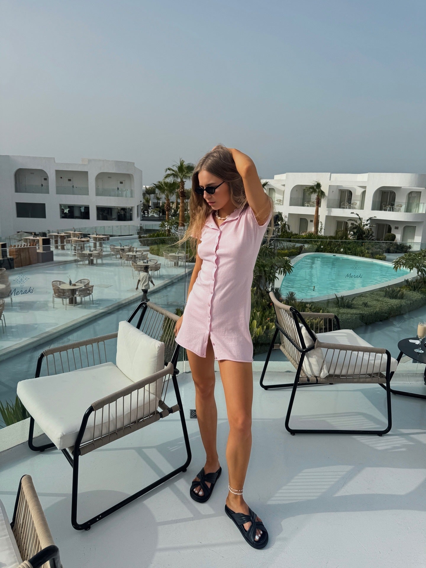 Girls' style solid color basic breasted knitted dress spicy girl lapel slim fit, A-list short skirt