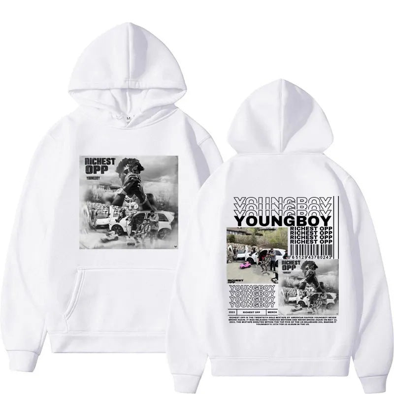 RapperNew Album Graphic Hoodies Men Hip Hop F