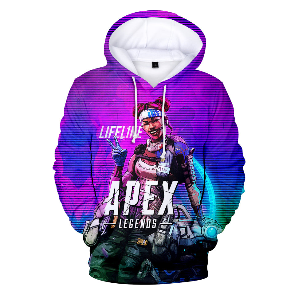 Frdun Tommy New 3D Apex Legends Hoodies Sweatshirt Casual Harajuku 3D Hoodies Sweatshirts Apex Legends