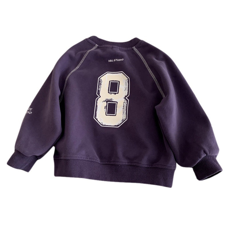 Spring and Autumn Hoodies Children's Versatile Spring Clothes
