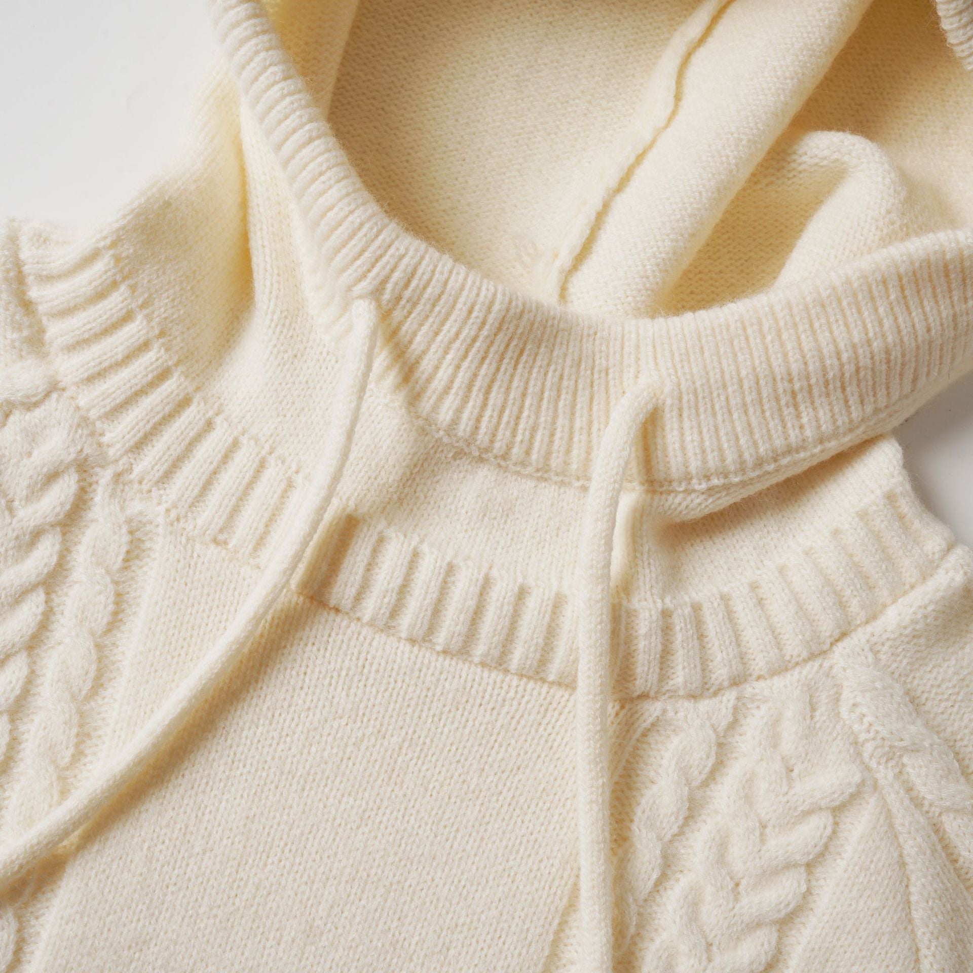 Fried Dough Twists Knitted Long Sleeve Sweater Female