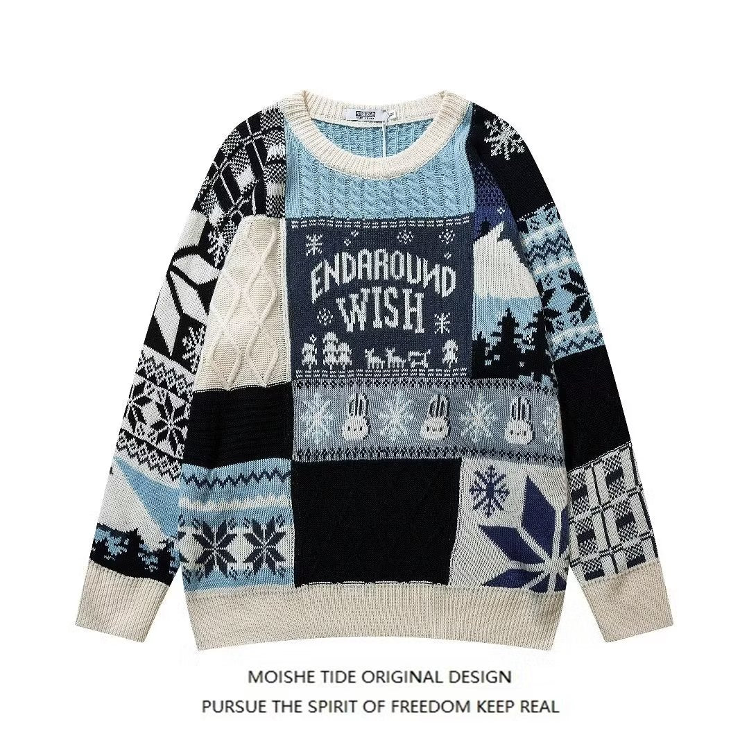 Christmas Knitwear Loose Boys' Top