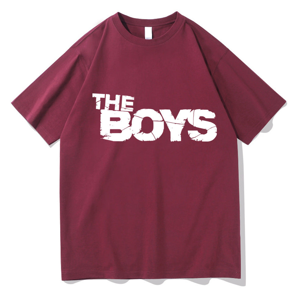 The Boys Superhero Series Loose Short Sleeve T-Shirt