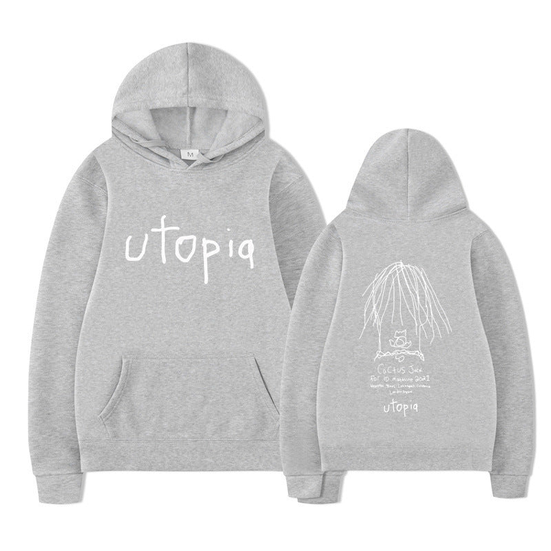 Raper Cactus Jack bluzy z kapturem męskie damskie Hoodies