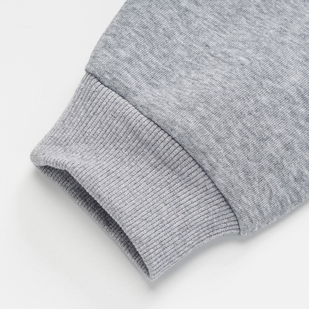Fake two hooded cardigans and hoodies