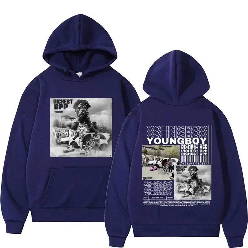RapperNew Album Graphic Hoodies Men Hip Hop F