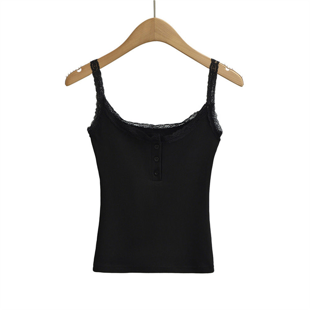 White lace camisole female