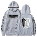 Spring and Autumn Hooded Hoodies Attack Giant's Hot Selling Surrounding Print Pullover Men's and Women's Hoodies
