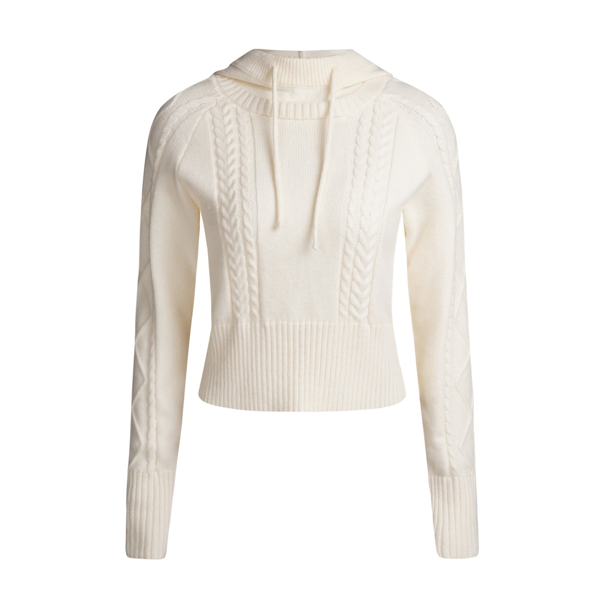 Fried Dough Twists Knitted Long Sleeve Sweater Female