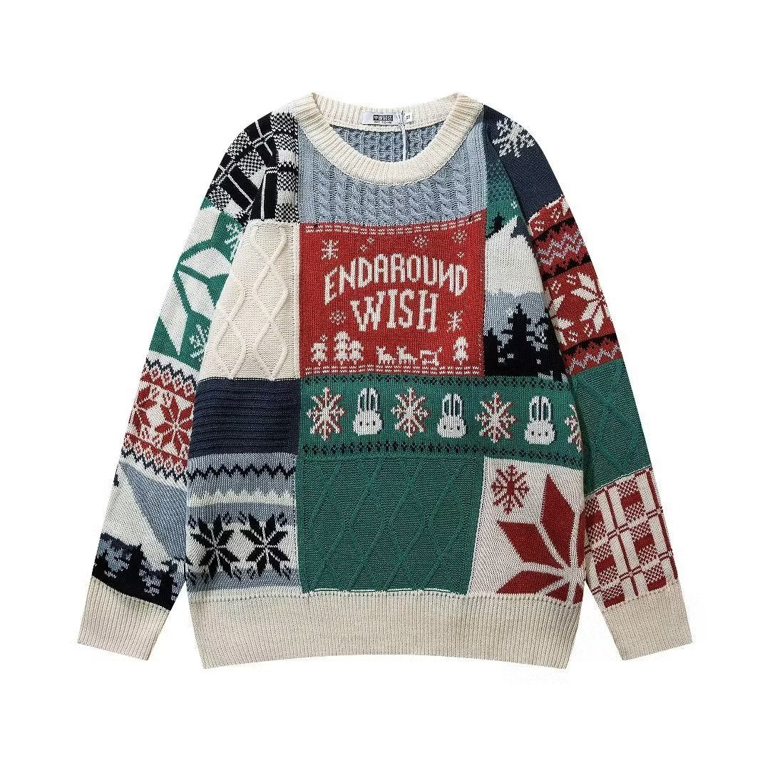 Christmas Knitwear Loose Boys' Top