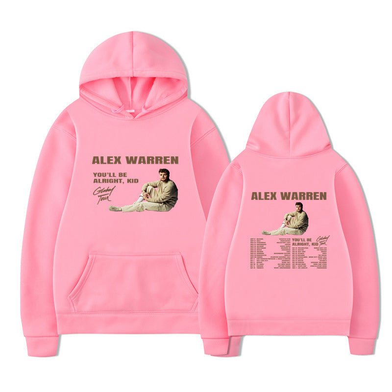 You'll Be Alright Kid Alex Warren Hoodies Men Clothes Winter