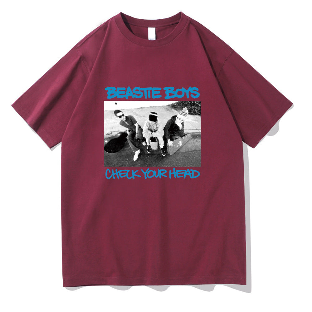 Beastie Boys Check Your Head Hip Hop Versatile Short Sleeve T-Shirt