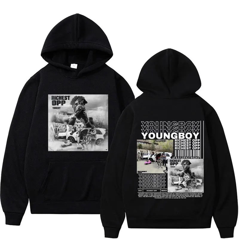 RapperNew Album Graphic Hoodies Men Hip Hop F