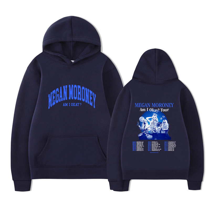 Am I Okay Tour Hoodies Megan Moroney Printing