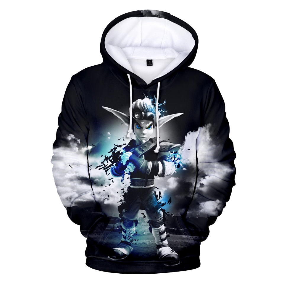 Fashion Fall/Winter jak 3 Hoodies men Women Print Sweatshirts Hip Hop Casual Game jak 3 3D Hoodies Hot New Harajuku Tops