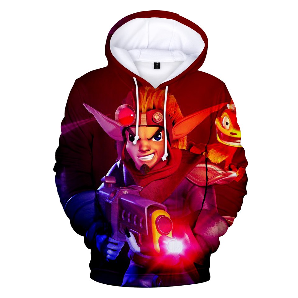 Fashion Fall/Winter jak 3 Hoodies men Women Print Sweatshirts Hip Hop Casual Game jak 3 3D Hoodies Hot New Harajuku Tops