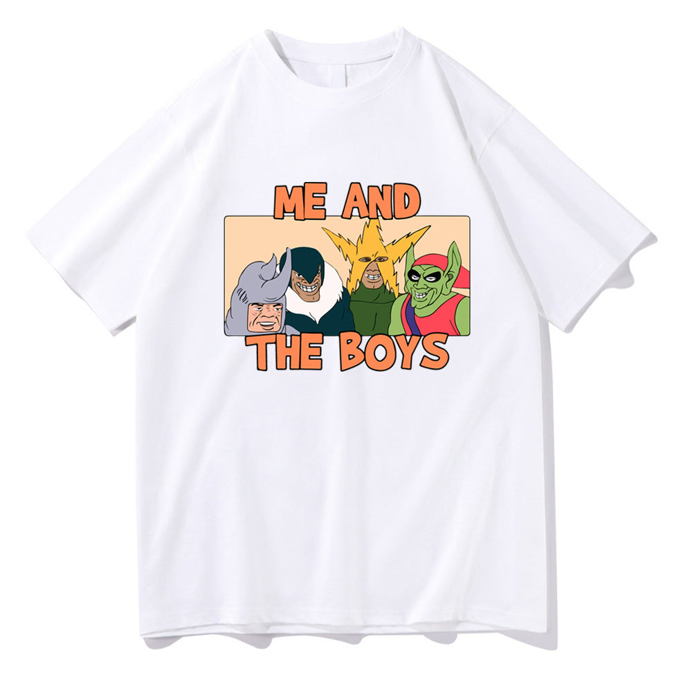 Me And The Boys Loose Short Sleeve T-Shirt