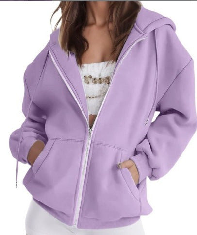 Cute Hooded Sweatshirt for Boys and Girls, Oversized Athletic Jacket with Drawstring Closure for Teens, Casual Fall Outerwear