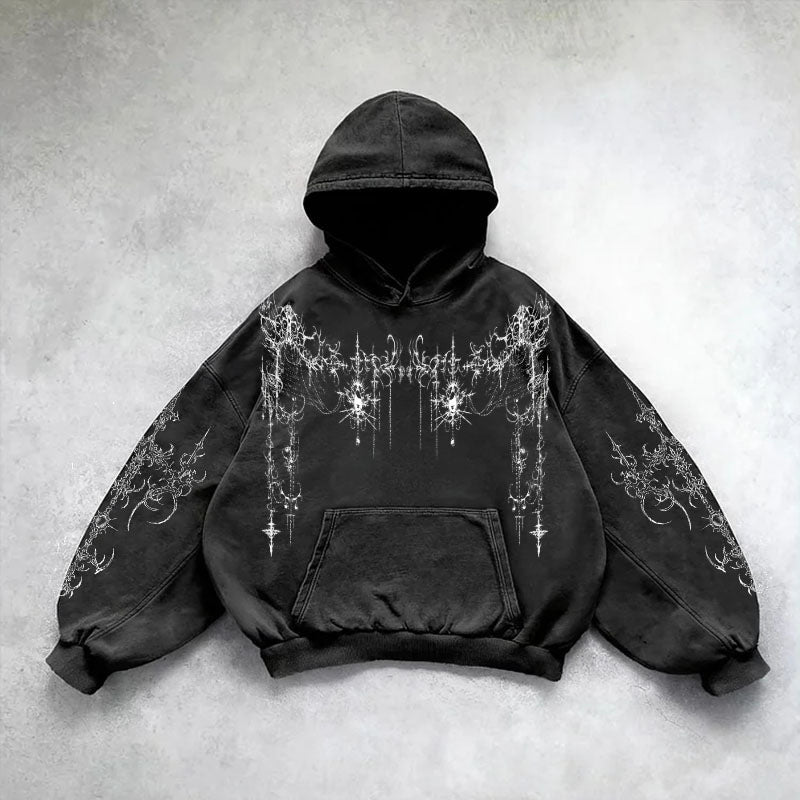 Hooded sweatshirt for boys cool and versatile commuter top