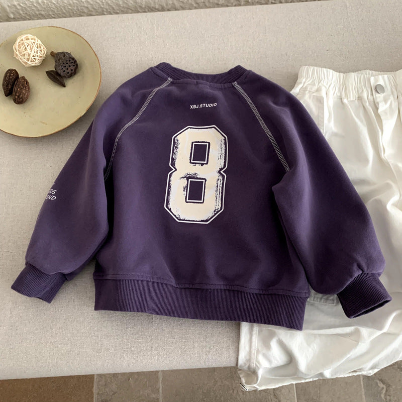 Spring and Autumn Hoodies Children's Versatile Spring Clothes