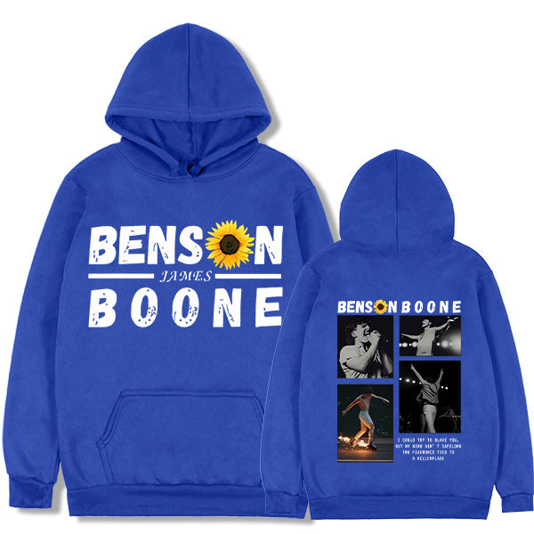Benson Boone Hoodies Fireworks & Rollerblades  Tour Pull