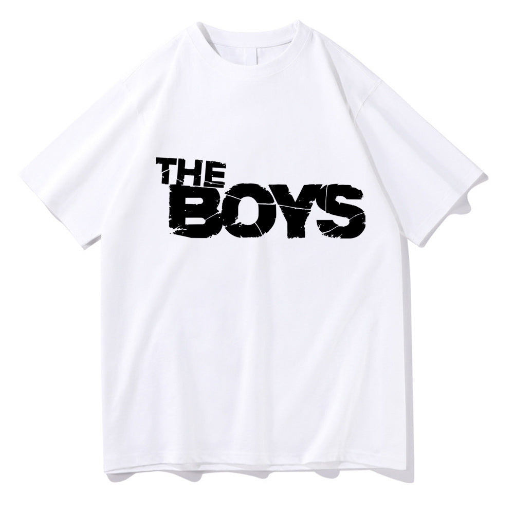 The Boys Superhero Series Loose Short Sleeve T-Shirt